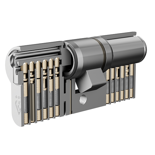 3 Star Door Cylinder - Protek