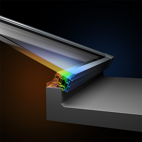 Style 10 - Thermally Broken Aluminium Lantern Skylight Roof