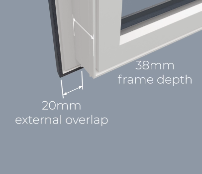Style 1 - Non Opening - Fixed Static Caravan Window