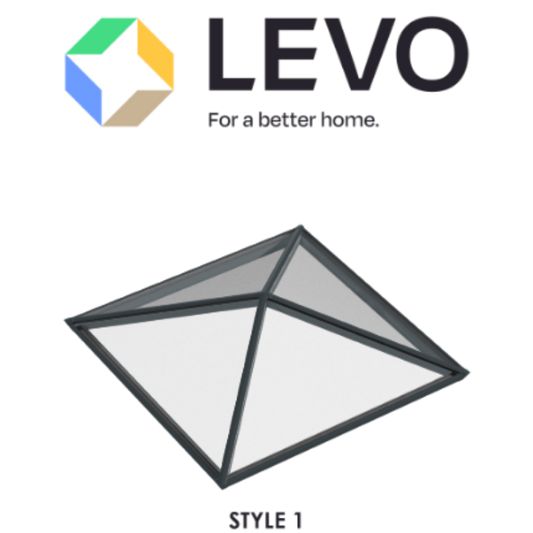 Style 1 - Thermally Broken Aluminium Lantern Skylight Roof