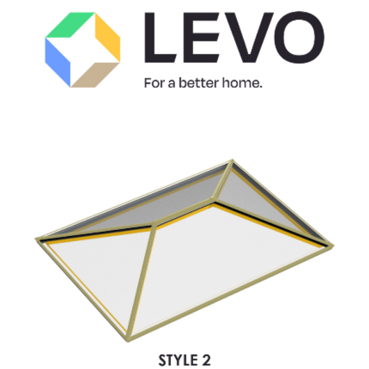 Style 2 - Thermally Broken Aluminium Lantern Skylight Roof