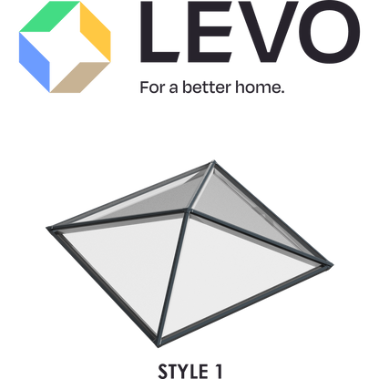Style 1 - Thermally Broken Aluminium Lantern Skylight Roof