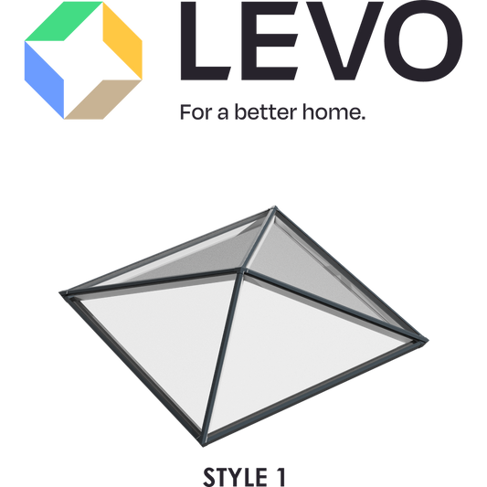 Style 1 - Thermally Broken Aluminium Lantern Skylight Roof