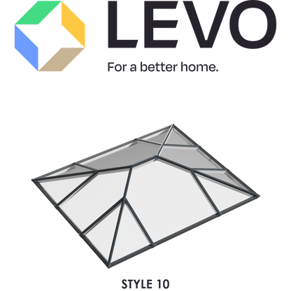 Style 10 - Thermally Broken Aluminium Lantern Skylight Roof
