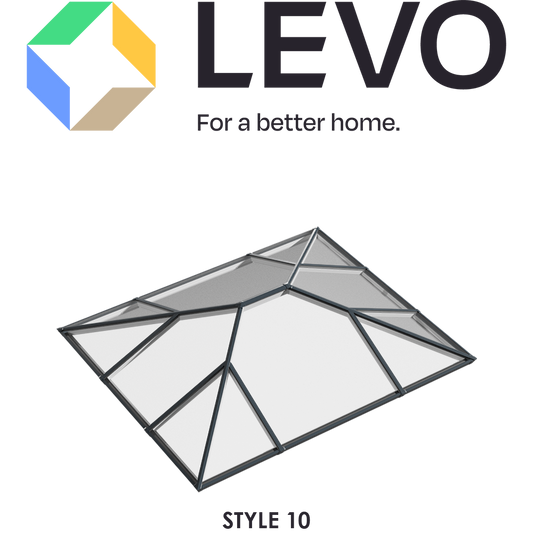 Style 10 - Thermally Broken Aluminium Lantern Skylight Roof