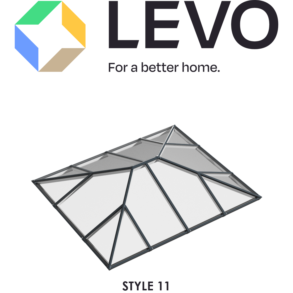 Style 11 - Thermally Broken Aluminium Lantern Skylight Roof