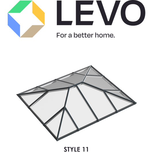 Style 11 - Thermally Broken Aluminium Lantern Skylight Roof