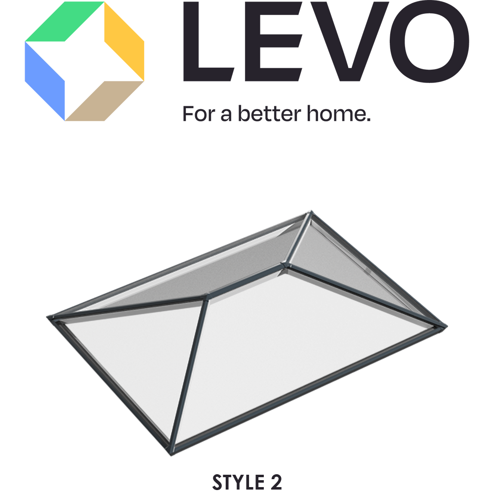 Style 2 - Thermally Broken Aluminium Lantern Skylight Roof