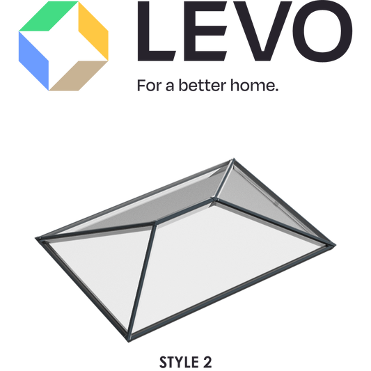 Style 2 - Thermally Broken Aluminium Lantern Skylight Roof