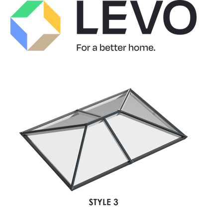 Style 3 - Thermally Broken Aluminium Lantern Skylight Roof
