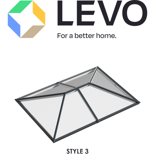 Style 3 - Thermally Broken Aluminium Lantern Skylight Roof