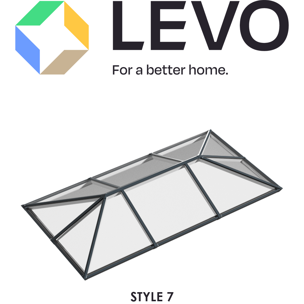 Style 7 - Thermally Broken Aluminium Lantern Skylight Roof