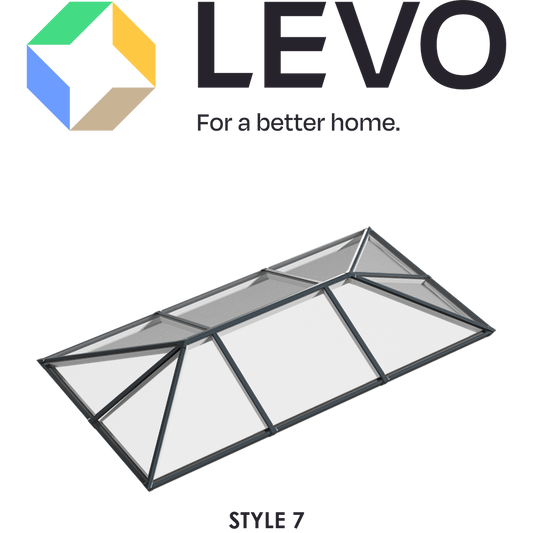 Style 7 - Thermally Broken Aluminium Lantern Skylight Roof