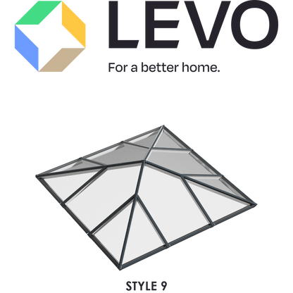 Style 9 - Thermally Broken Aluminium Lantern Skylight Roof